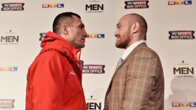 Кличко плаши Фюри със съд 