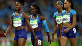 Щафетата на САЩ се класира за финал след допълнително бягане