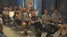 Еуфория в Разград при тегленето на жребия за Шампионска лига (ВИДЕО) 