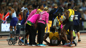 Тъжен край за Юсейн Болт. Контузия прекрати последното му бягане