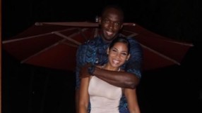 Юсейн Болт отпразнува края на кариерата с приятелката си и огромно шампанско (ВИДЕО)