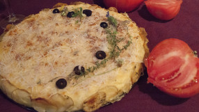Солена торта с картофи и сирене