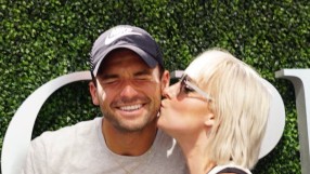 Целувки за Гришо преди Откритото първенство на САЩ (СНИМКА)