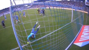 Вратар с изумително спасяване срещу 