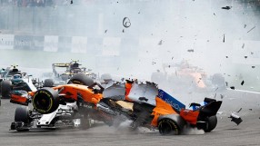 Ореолът, който спаси живот във Формула 1 (ВИДЕО и СНИМКИ)