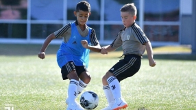 Малкият Роналдо започна тренировки в 