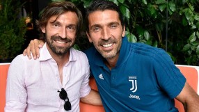 Буфон приветства треньора си Пирло със закачлив въпрос в социалните мрежи