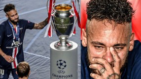 Съсипаният Неймар поздрави... 