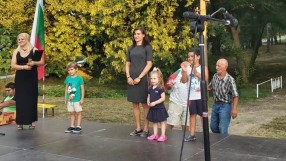 Върбица посрещна своята златна Стойка Кръстева