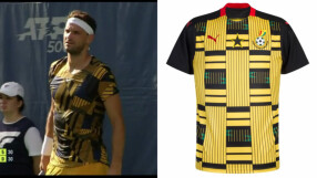 Григор Димитров като футболист на Гана