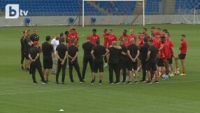 Данаил Ганчев надъха отбора преди реванша