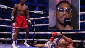 Освирканият Джошуа: Тези дали някога са слагали ръкавици? (ВИДЕО)