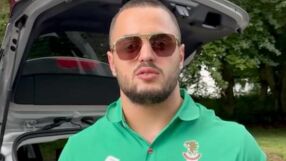 Карлос Насар влезе в олимпийското село (ВИДЕО)