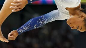 И тя е човек: Симон Байлс без медал на греда (ГАЛЕРИЯ)