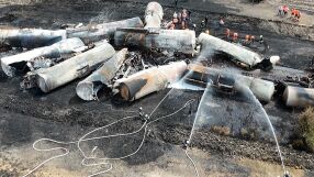 Замърсяване с нефтопродукти край Пясъчево след влаковата катастрофа – предстои продължително почистване