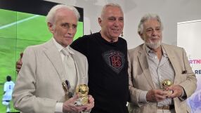 Ексклузивно: Стоичков, Карерас и Доминго заедно пред bTV (ВИДЕО)