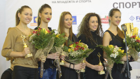 Сребърен медал за ансамбъла по художествена гимнастика