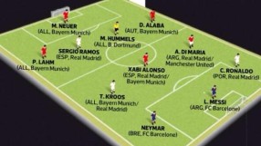 Избраха идеалния отбор на годината (ВИДЕО)