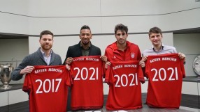 Коледни подаръци под формата на подписи за Байерн