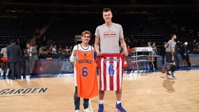 Гризман се срещна с любимците си от НБА (ВИДЕО и ГАЛЕРИЯ)