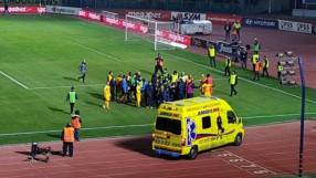 Хвърлена факла прати момче в болница в Кипър (ВИДЕО)