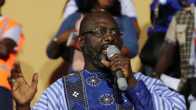 Джордж Уеа стана президент на Либерия