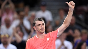 Познат австралиец на пътя на Григор в Бризбейн