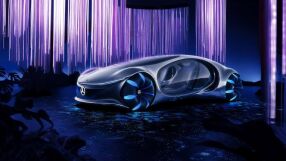 Mercedes пусна футористично чудовище от планетата на Avatar (ВИДЕО)