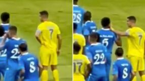 Саудитец крещи на Роналдо, той му се подиграва (ВИДЕО)