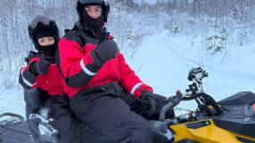 Кой е по-известен? Роналдо намери Дядо Коледа (ВИДЕО)