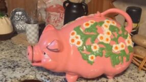 Момиче си купи винтидж касичка, а вътре откри скрити много пари