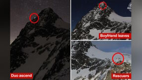 Опитен алпинист е обвинен, че е оставил приятелката си да измръзне до смърт в планината