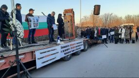 Протест срещу състоянието на  пловдивското Околовръстно шосе (СНИМКИ)