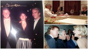 В кадър – Тръмп, Клинтън и Гейтс: Нови снимки от имението на Епстийн разтърсиха Вашингтон