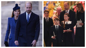 Принц Уилям и Кейт Мидълтън и коледната снимка, която породи критики и недоумение