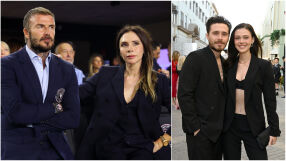 Дейвид и Виктория Бекъм отпоследваха сина си Бруклин преди Коледа (СНИМКИ)