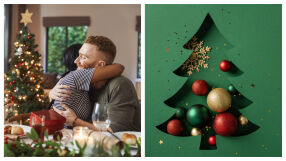 Семейството, което все пак успя да бъде заедно на Коледа (СНИМКИ)