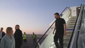 Володимир Зеленски пристигна във Флорида за срещата с Доналд Тръмп