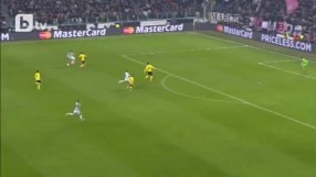 Ювентус повежда на Борусия (ВИДЕО)