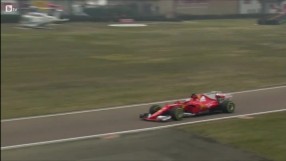 Райконен изпробва новия болид на 