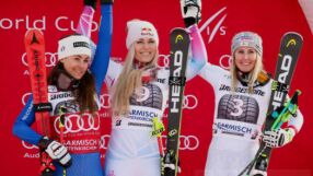 Линдзи Вон спечели спускането в Гармиш