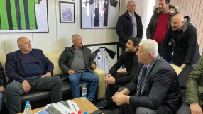 Борисов на стадиона на 