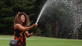 Дъжд от шампанско за шампионката Осака