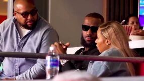 Освиркаха ЛеБрон Джеймс на Супербоул (ВИДЕО)