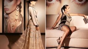 Като любимия: Моден бранд позлатява Джорджина