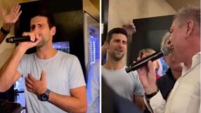 Новак Джокович пее за война с България (ВИДЕО)