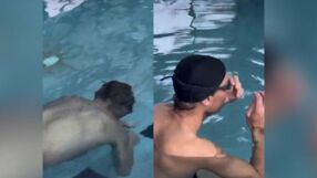 Колко издържа под вода Рафа Надал? (ВИДЕО)