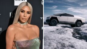 И Ким Кардашиян си взе пикапа на Tesla Cybertruck