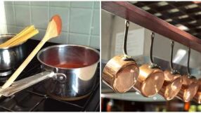 Ето защо производителите слагат дупка в дръжката на тиганите (СНИМКИ)