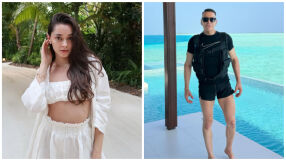 Ваньо Алексиев и Валерия на Малдивите: 